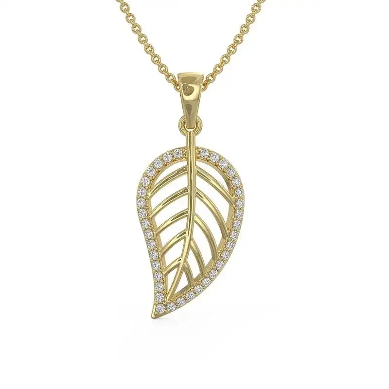 Gold Pendant Necklace
