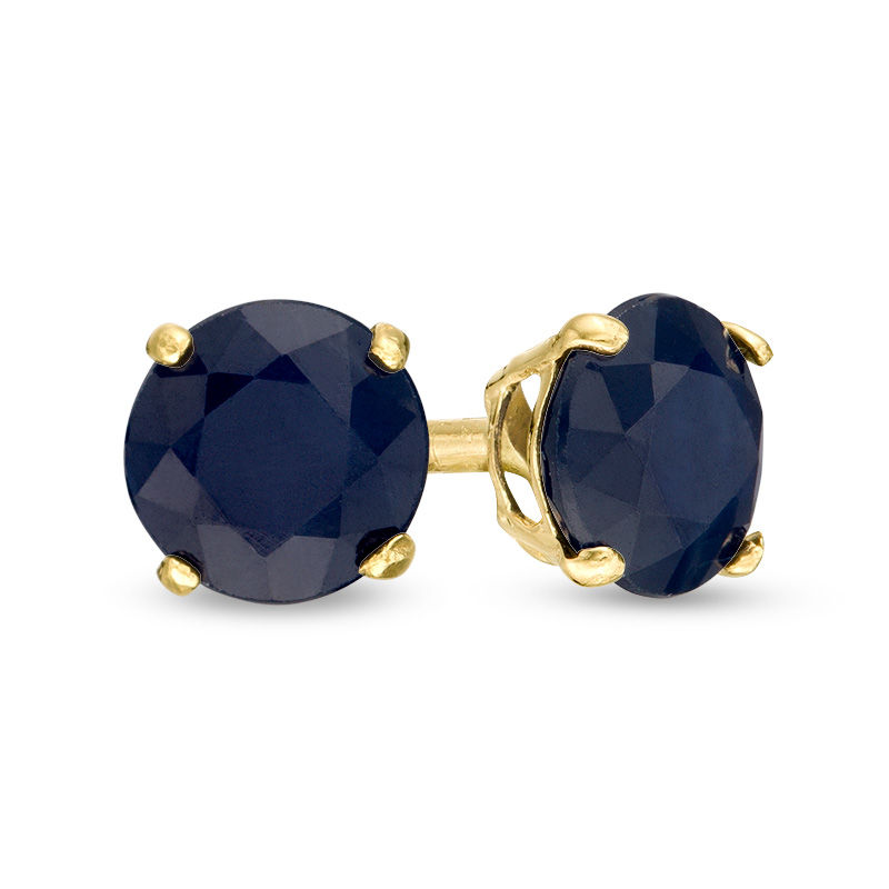 Sapphire Stud Earrings
